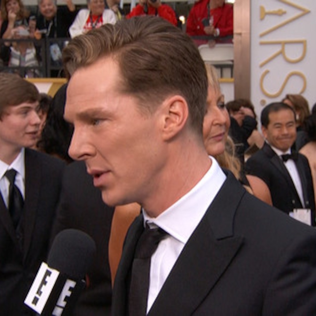 Benedict Cumberbatch Flirts With Oscar Fans - E! Online